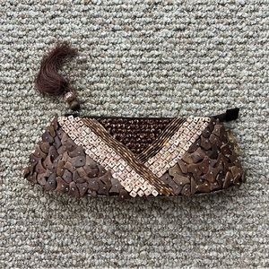 Sun N Sand Beaded Clutch